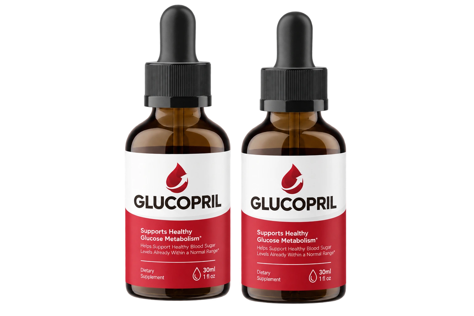 GlucoPril 2 bottle